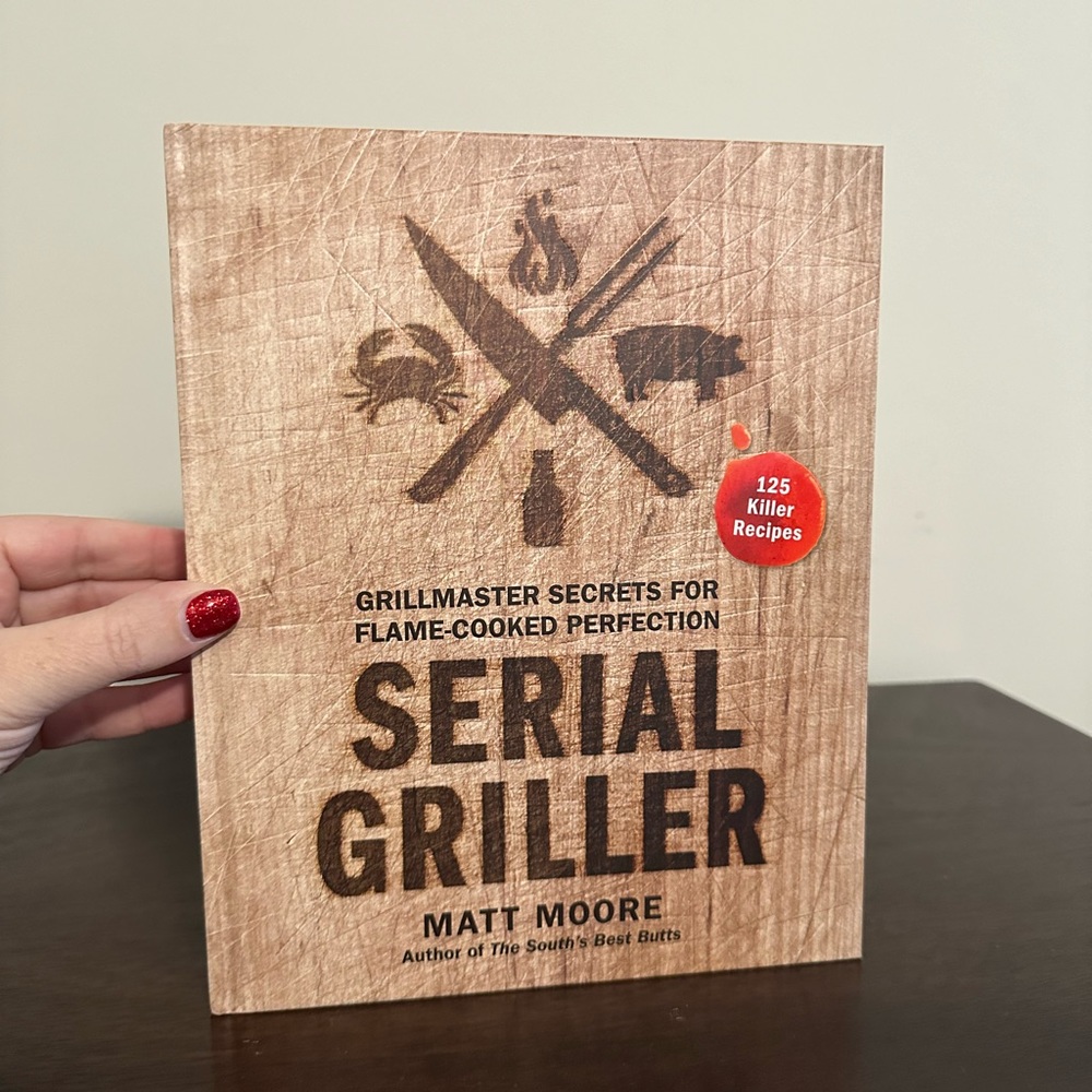 New! Serial Griller Hard Cover book